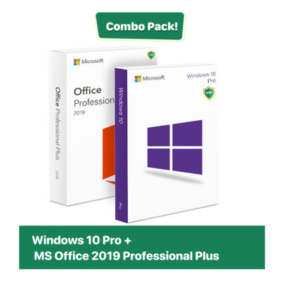 Windows 10 Pro + MS Office 2019 Professional Plus