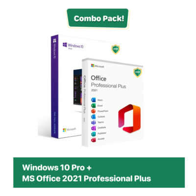 Windows 10 Pro + MS Office 2021 Professional Plus