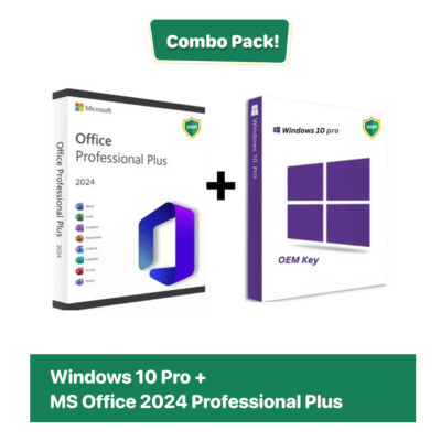 Windows 10 Pro + MS Office 2024 Professional Plus